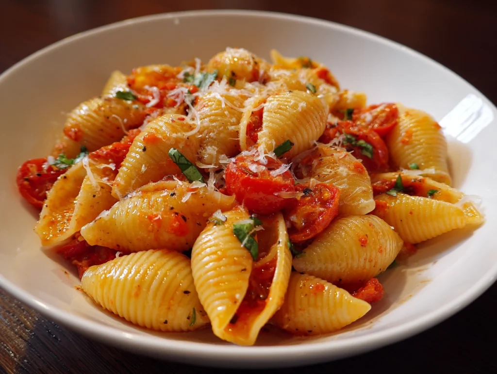 quick and easy cherry tomato pasta recipe