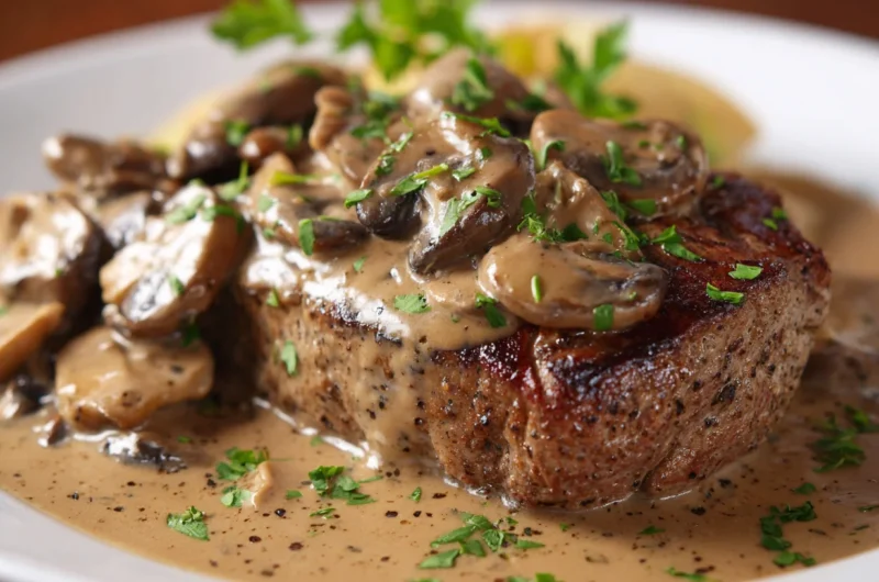 Mushroom Sauce For Steak Recipe