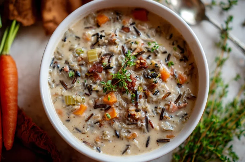 Cozy Wild Rice Soup Recipe