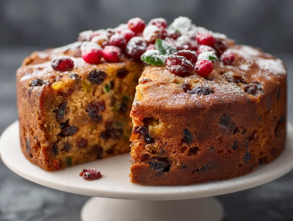 moist fruit cake recipe