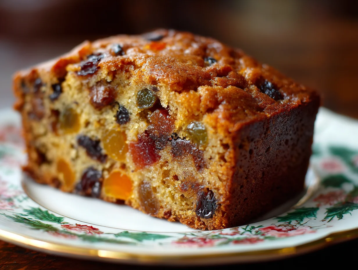 moist fruit cake recipe