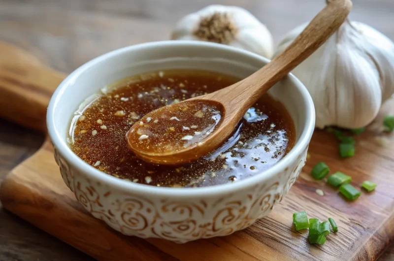 Homemade Honey Garlic Sauce Recipe