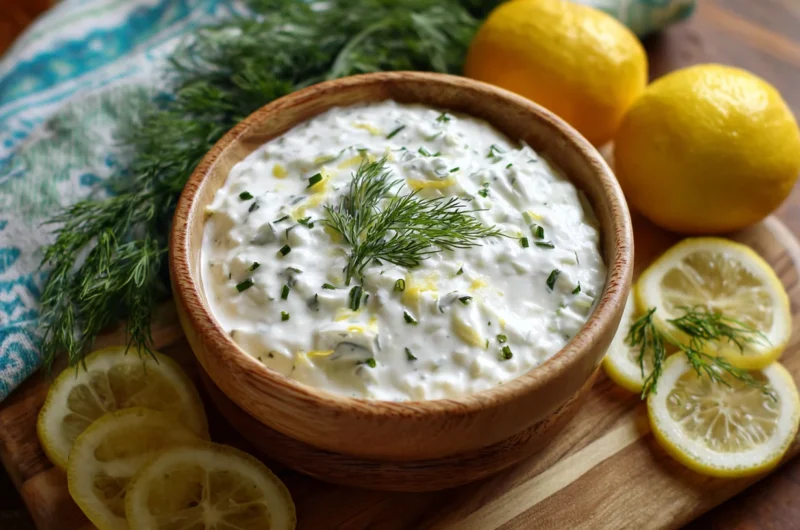 Greek Yogurt Taziki Sauce Recipe