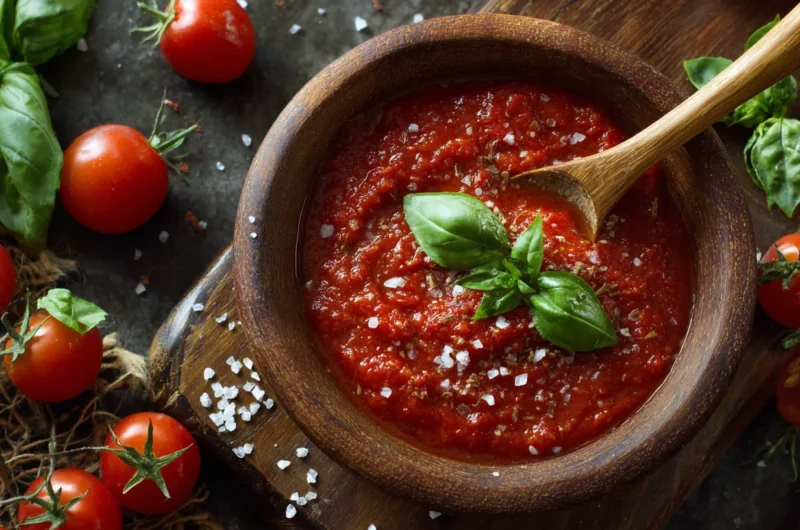 Fresh Marinara Sauce Homemade Recipe