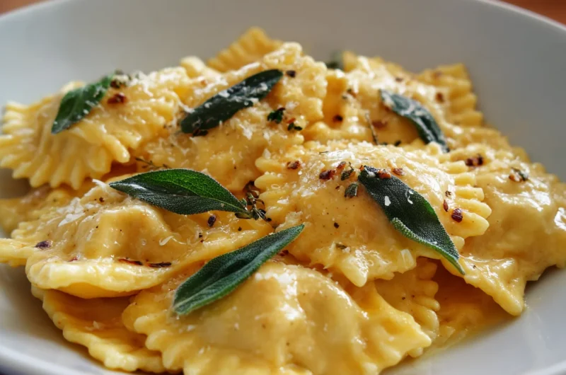 Butternut Squash Ravioli Sauce Recipe