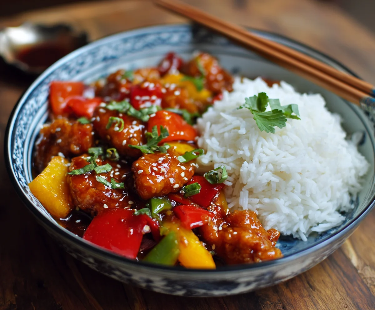 sweet and sour chicken