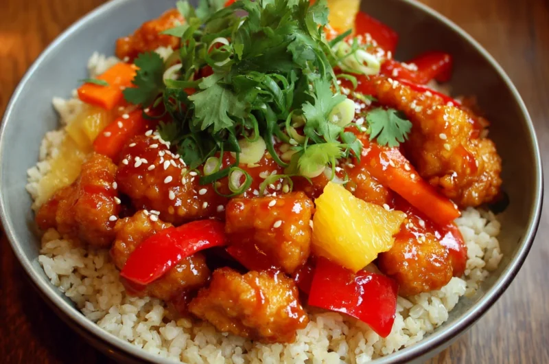 Sweet and Sour Chicken Recipe