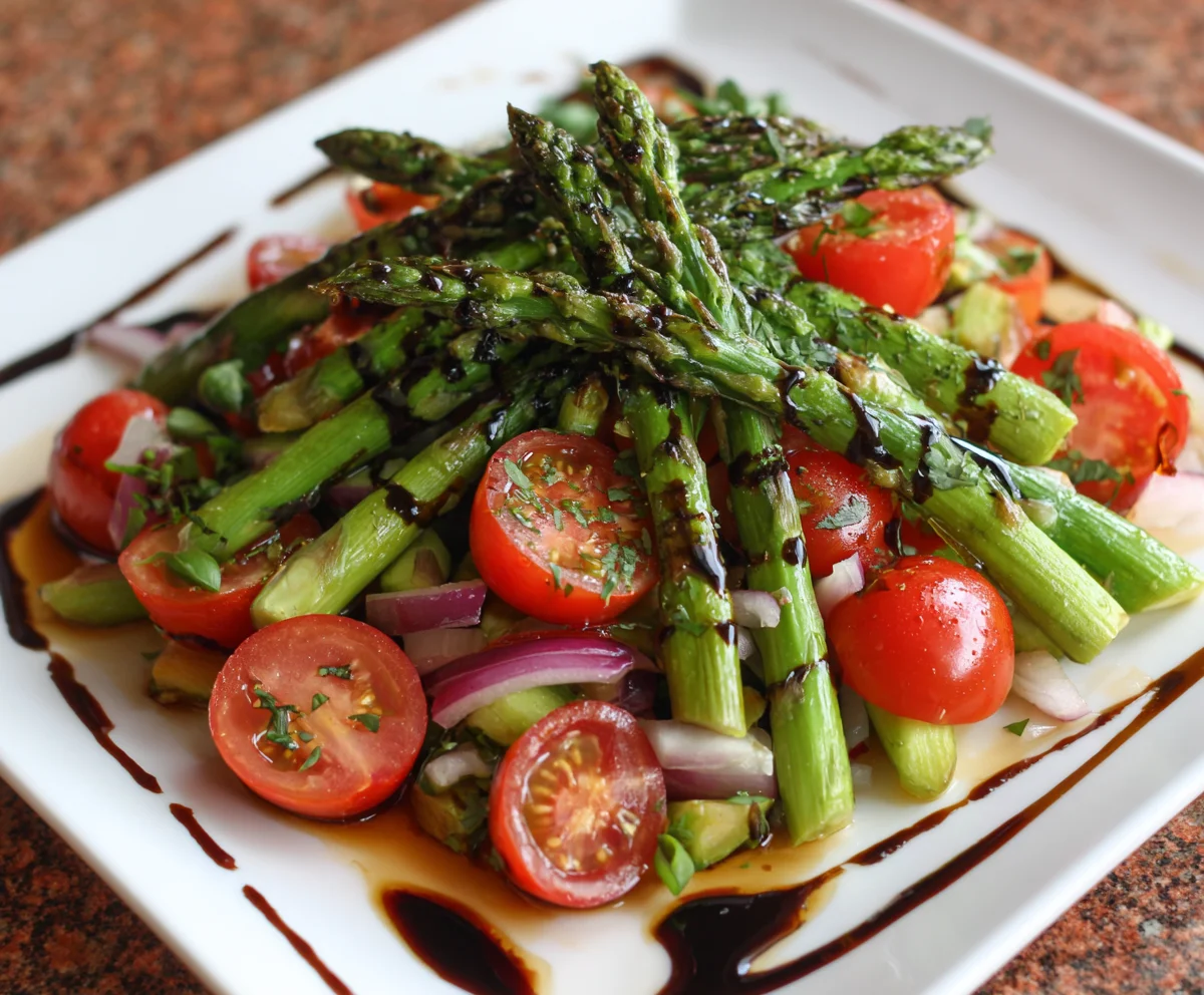 asparagus salad balsamic