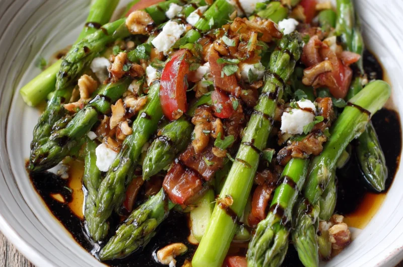Asparagus Salad with Balsamic Dressing Recipe
