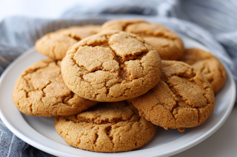 Soft and Chewy Biscoff Cookies Recipe
