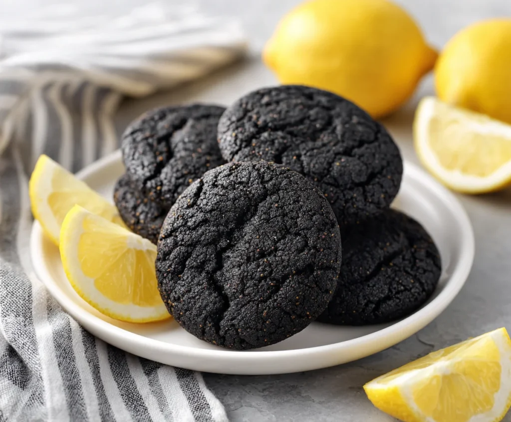 black lemonade cookie
