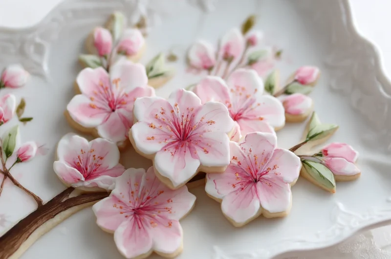 Delicate Cherry Blossom Cookie Recipe