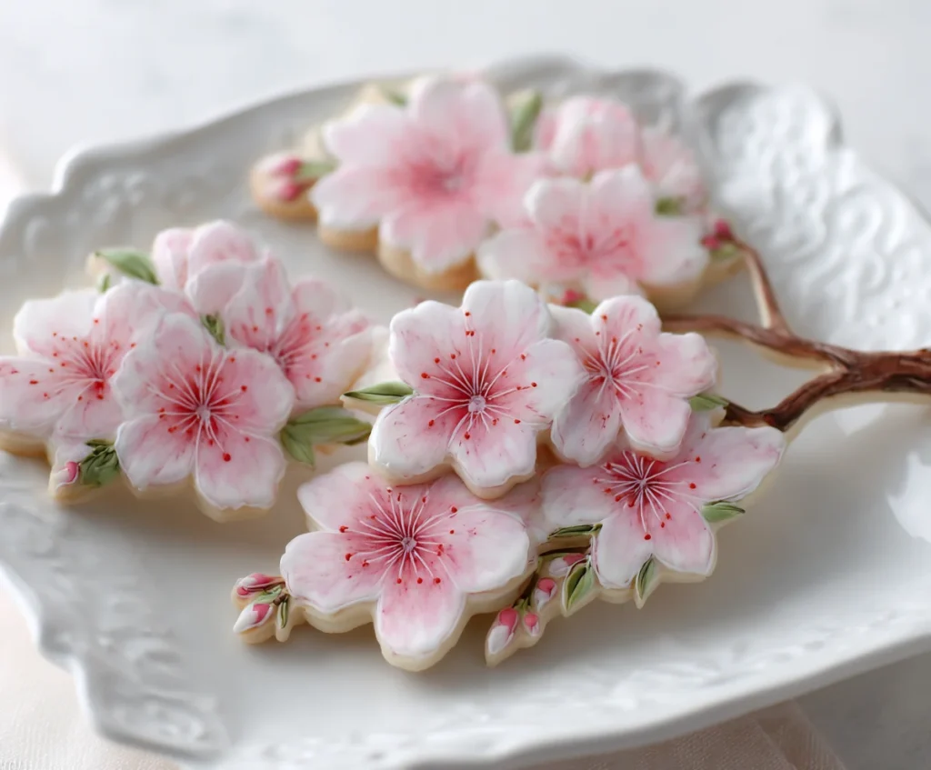 cherry blossom cookie