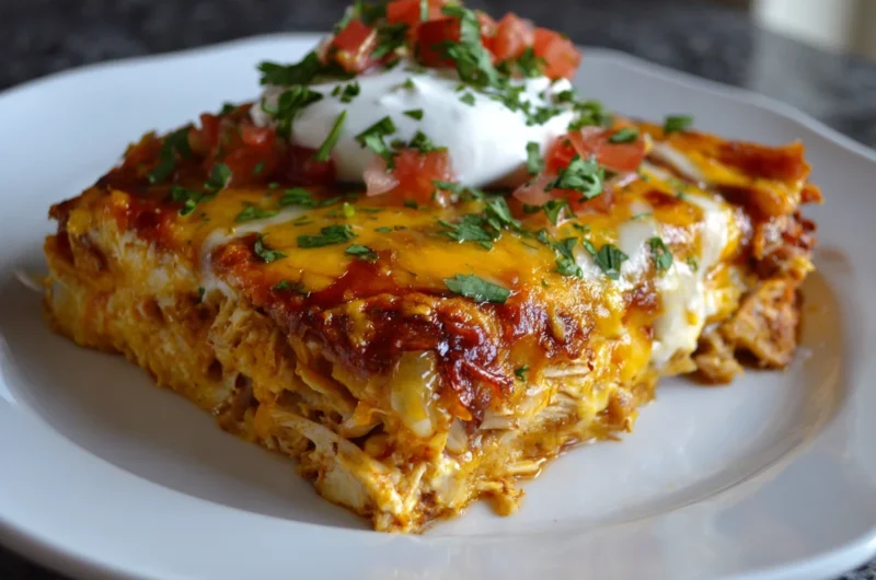 Chicken Enchilada Casserole Recipe