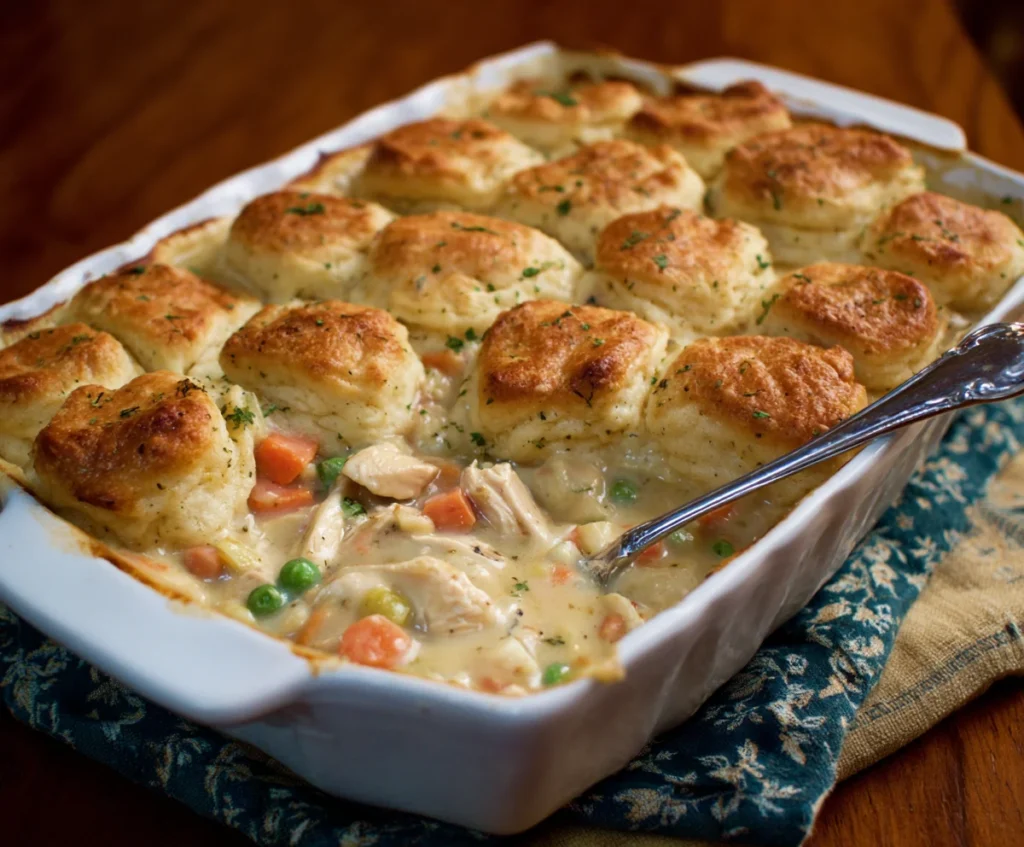 chicken pot pie casserole