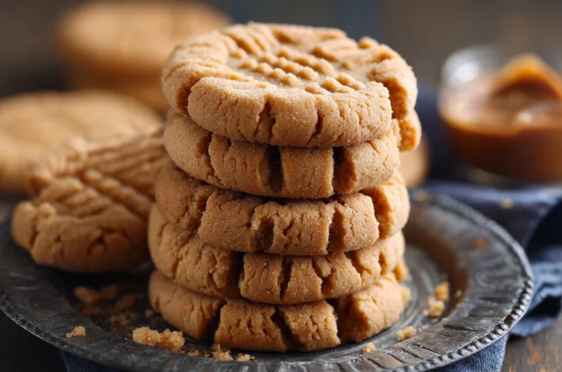 Quick Easy Peanut Butter Cookies Recipe