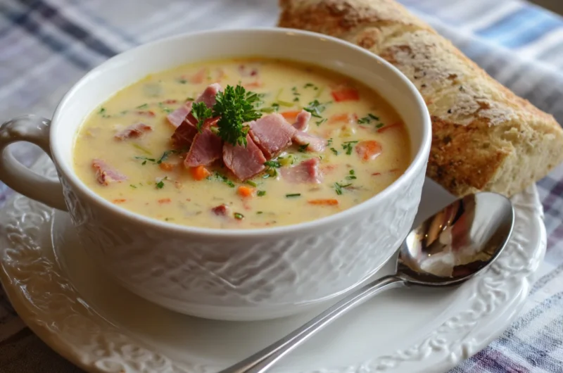 Creamy Ham Chowder Soup Recipe