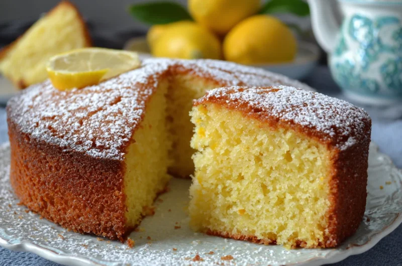 Moist Italian Lemon Cake Recipe