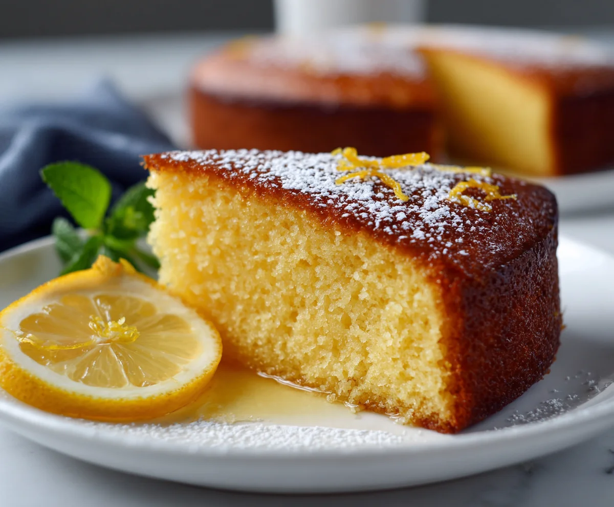 lemon olive oil cake