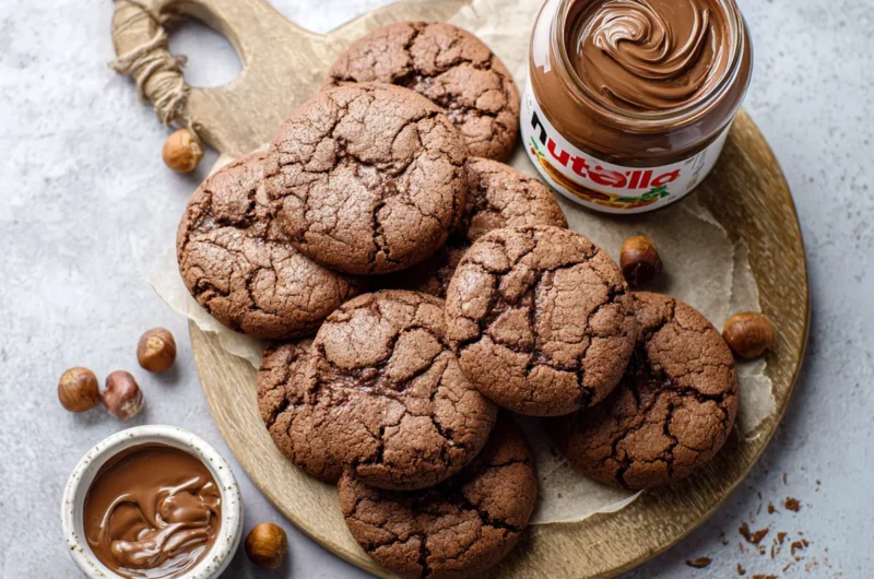 Easy Nutella Cookies Recipe