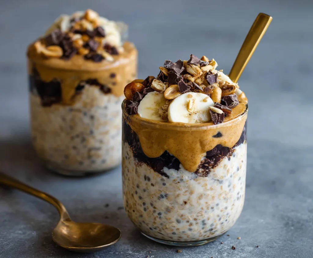 overnight oats peanut butter