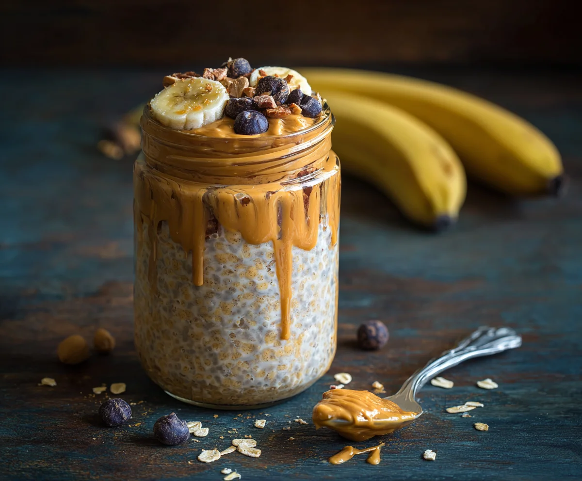 overnight oats peanut butter