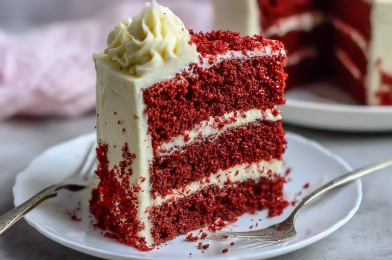 Easy Homemade Red Velvet Cake