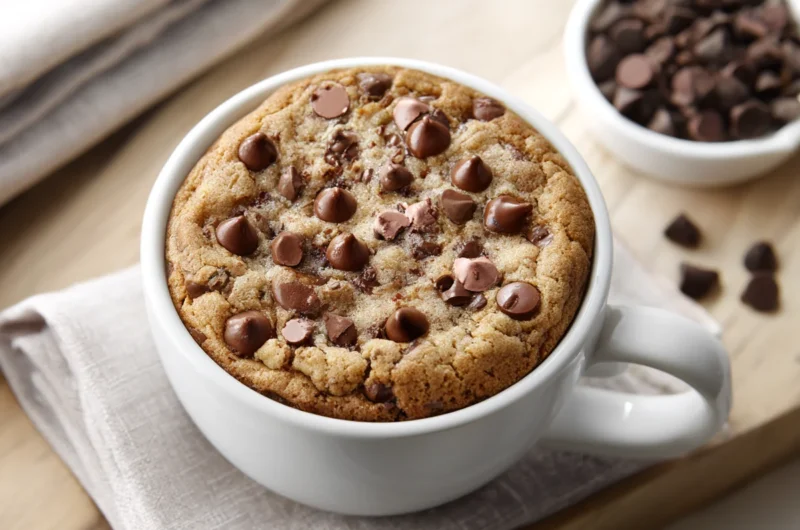 Single Serve Chocolate Chip Cookie Recipe