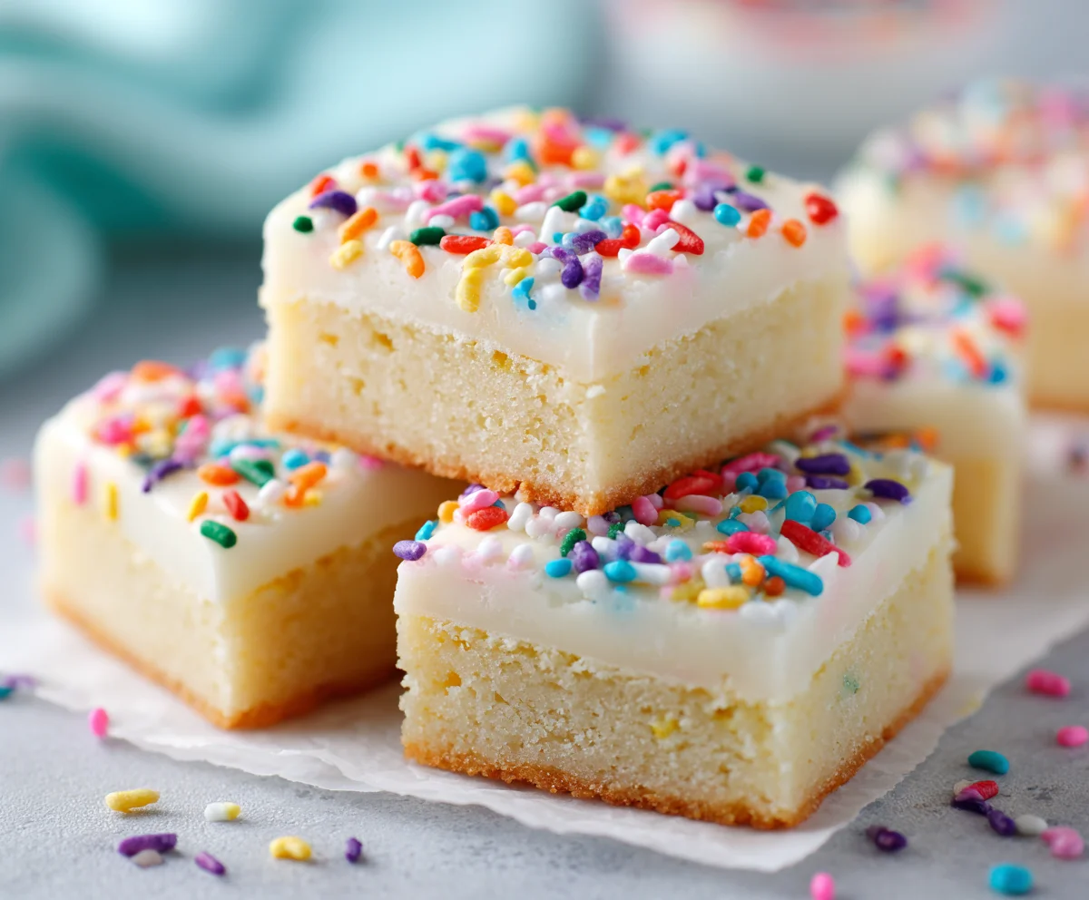 Soft Sugar Cookie Bars Recipe