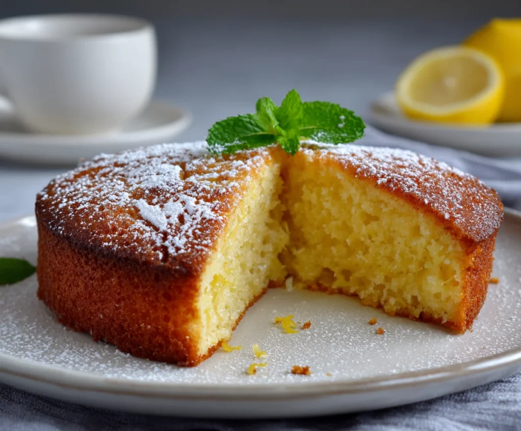 lemon olive oil cake