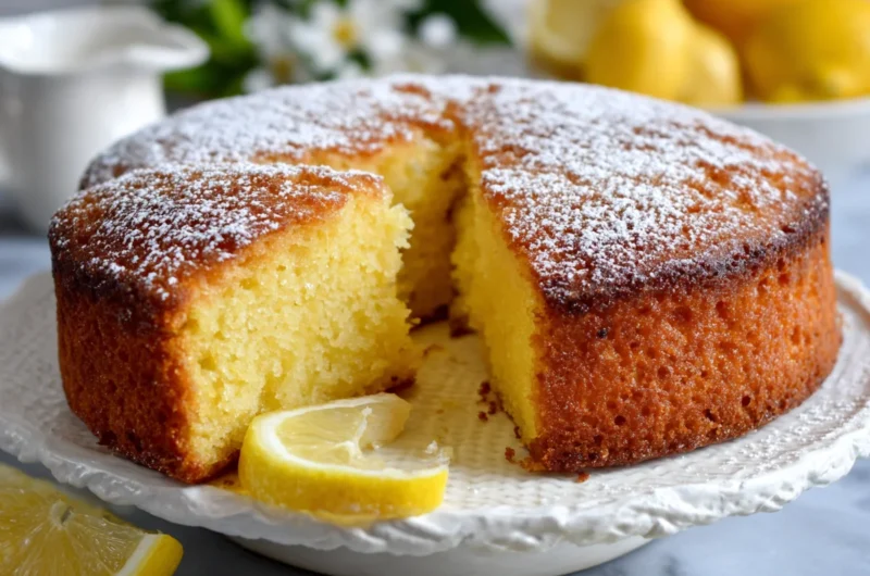 Moist Lemon Olive Oil Cake Recipe