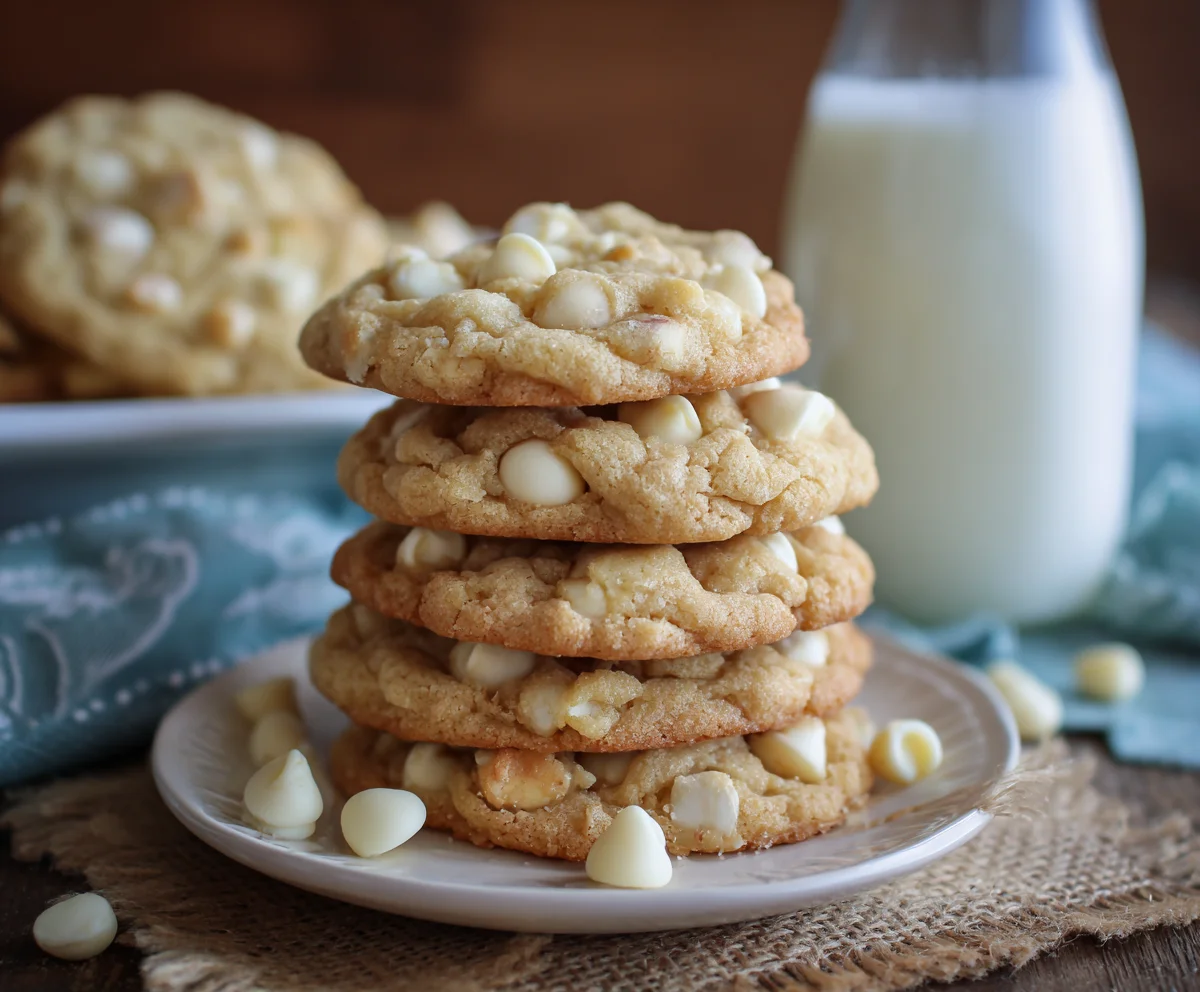 white chocolate macadamia nut cookies