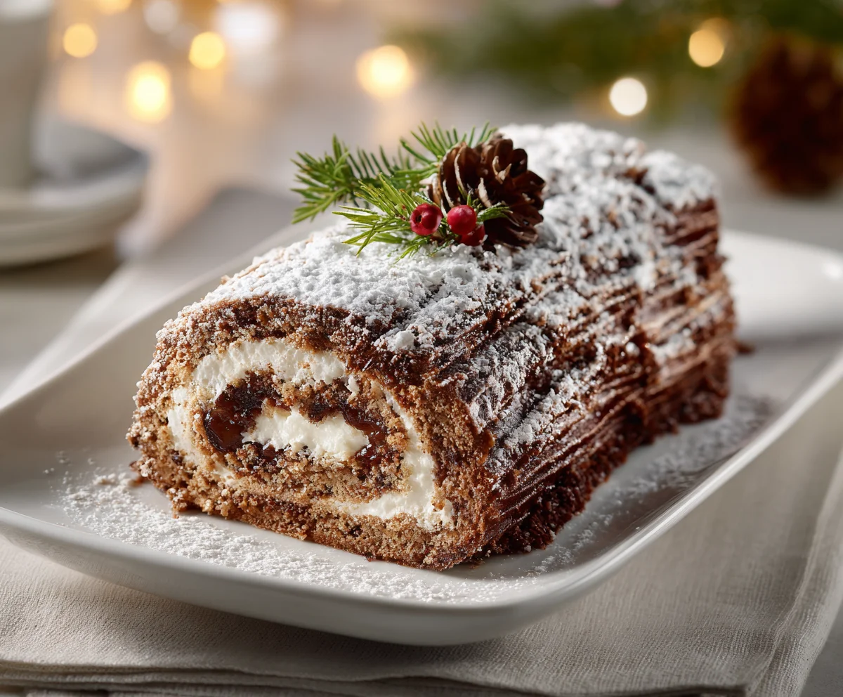 yule log cake recipe
