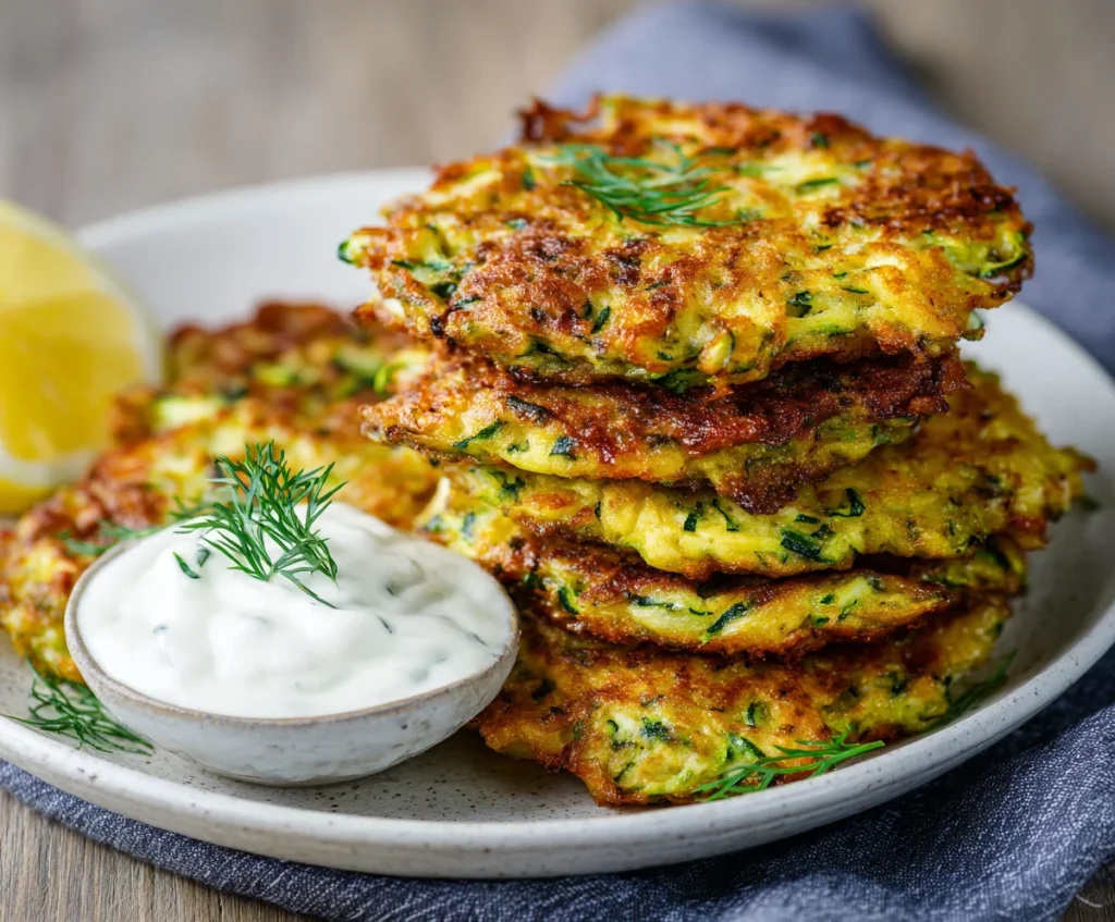 zucchini fritters