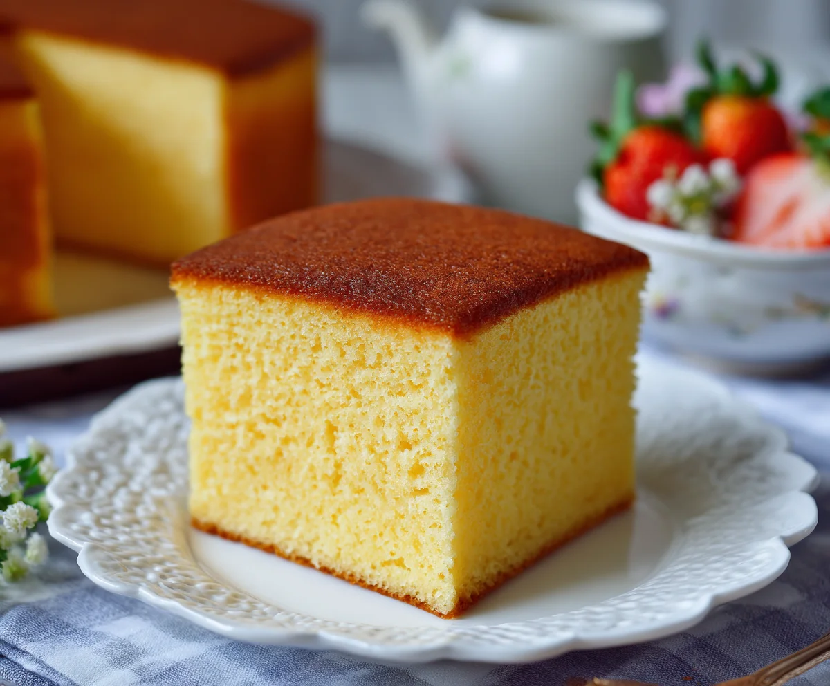 castella cake recipe