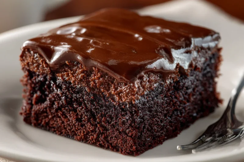 Rich Chocolate Sheet Cake Recipe