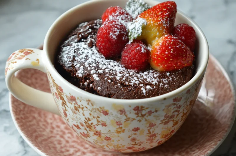Quick Mug Cake Recipe in Microwave