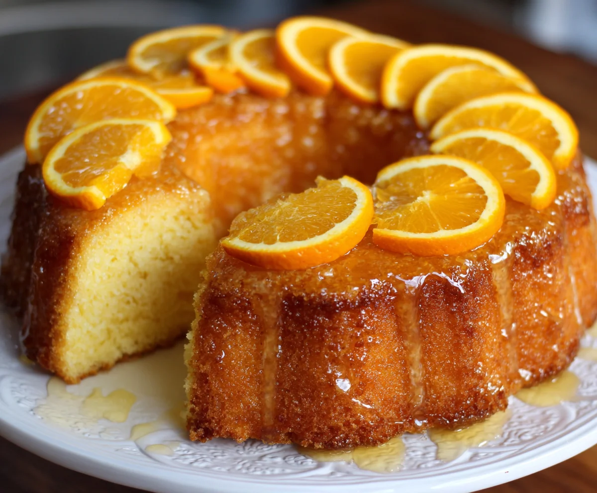 orange cake recipe moist